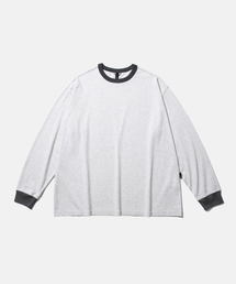 [SS26] RINGER L/S TEE / LIGHT HEATHER GRAY