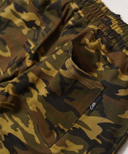 1111clothing(ワンフォークロージング)の「【セットアップ可能】ミニ裏毛 ワンポイントハート スウェットパンツ / Mini Fleece Lined Sweatpants with Heart Detail(スウェットパンツ・メンズ・ブラック/アッシュ/カモフラージュ・L/M)」の9枚目の写真