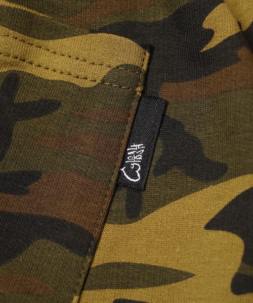 1111clothing(ワンフォークロージング)の「【セットアップ可能】ミニ裏毛 ワンポイントハート スウェットパンツ / Mini Fleece Lined Sweatpants with Heart Detail(スウェットパンツ・メンズ・ブラック/アッシュ/カモフラージュ・L/M)」の10枚目の写真
