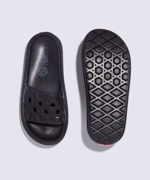 VANS（バンズ）の「MTE スライドオン VR3 クッシュ / Slide-On VR3Cush BLACK VN000BCBBM81（サンダル・メンズ・ブラック・10/8/7）」の2枚目の写真