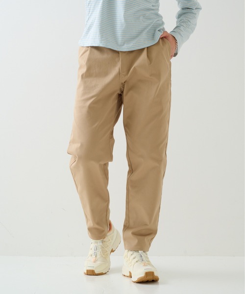UNIVERSAL OVERALL(ユニバーサルオーバーオール)の「【UNIVERSAL OVERALL】Adictive TUCK TAPERD/アディクティブ タック テーパード パンツ(その他パンツ・メンズ・ブラック/チャコールグレー/グレイッシュベージュ・28/30/32/34/36)」の22枚目の写真