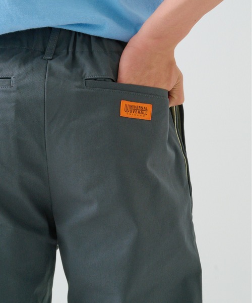 UNIVERSAL OVERALL(ユニバーサルオーバーオール)の「【UNIVERSAL OVERALL】Adictive TUCK TAPERD/アディクティブ タック テーパード パンツ(その他パンツ・メンズ・ブラック/チャコールグレー/グレイッシュベージュ・28/30/32/34/36)」の18枚目の写真