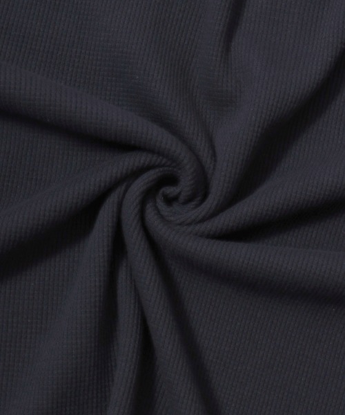 76(セブンティシックス)の「76Lubricants/ナナロクルブリカンツ ワンポイント刺繍 ワッフル ヘンリーネック 半袖Tシャツ レディース メンズ(Tシャツ/カットソー・メンズ・グレー/オフホワイト/ブラック・L/M)」の14枚目の写真