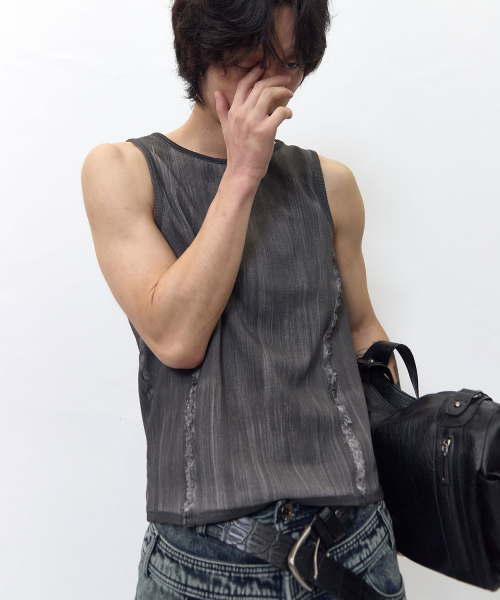 BLR(ビーエルアール)の「Raw Cut Sleeveless(Tシャツ/カットソー・メンズ・その他・LARGE/MEDIUM/SMALL)」の2枚目の写真