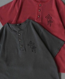 SITRY(�V�g���[)��Cross Logo Embroidery Thermal/���B���e�[�W���C�N �s�O�����g���H �N���X���S �����|�C���g�h�J �T�[�}�� ���b�t�� �w�����[�l�b�N ����T�V���c ���f�B�[�X �����Y(T�V���c/�J�b�g�\�[)