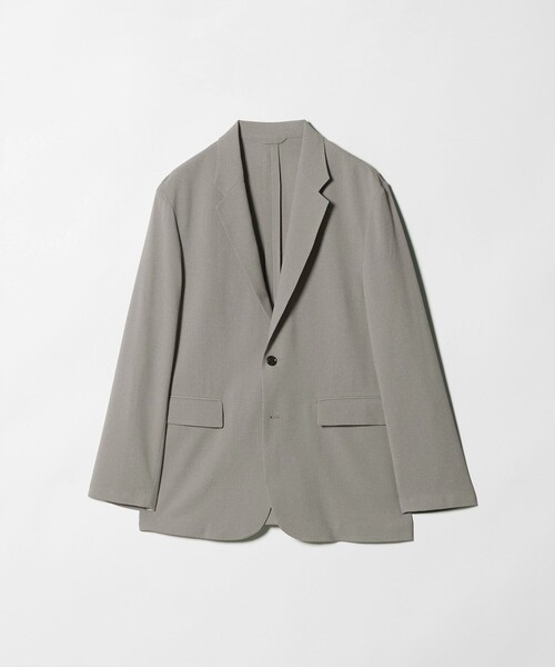 A DAY IN THE LIFE UNITED ARROWS(アデイインザライフユナイテッドアローズ)の「ワッシャー リネンライク リラックス 2ボタンジャケット<A DAY IN THE LIFE>(テーラードジャケット・メンズ・ベージュ/ブラック・L/M)」の12枚目の写真