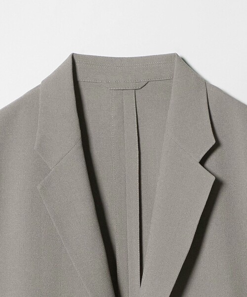 A DAY IN THE LIFE UNITED ARROWS(アデイインザライフユナイテッドアローズ)の「ワッシャー リネンライク リラックス 2ボタンジャケット<A DAY IN THE LIFE>(テーラードジャケット・メンズ・ベージュ/ブラック・L/M)」の14枚目の写真