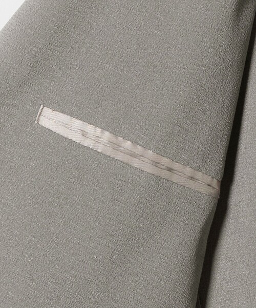 A DAY IN THE LIFE UNITED ARROWS(アデイインザライフユナイテッドアローズ)の「ワッシャー リネンライク リラックス 2ボタンジャケット<A DAY IN THE LIFE>(テーラードジャケット・メンズ・ベージュ/ブラック・L/M)」の19枚目の写真