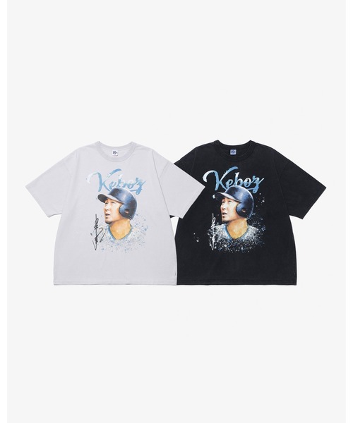KEBOZ（ケボズ）の「SHO NAKATA × KEBOZ 01 S/S TEE（Tシャツ/カットソー・メンズ・ブラック/ホワイト・S/M/L/XL/2XL）」の6枚目の写真