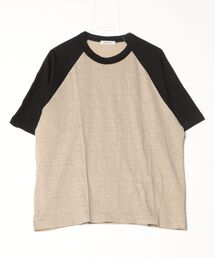 MATSUFUJI（マツフジ）の「【MATSUFUJI】 Linen Raglan Sleeve Shirt（Tシャツ/カットソー）」