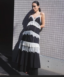 MAISON SPECIAL(���]���X�y�V����)�́y2026SUMMER PRE-ORDER�zLace Tiered Cami Dress/���[�X�e�B�A�[�h�L���~�����s�[�X(�����s�[�X)