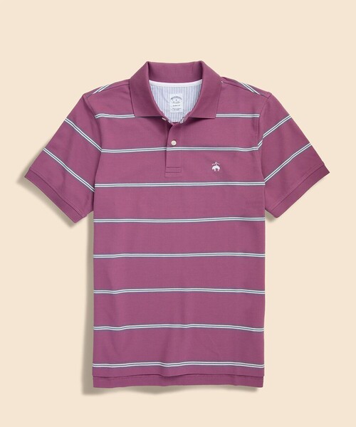 BROOKS BROTHERS｜ブルックス ブラザーズのポロシャツ（ボーダー柄