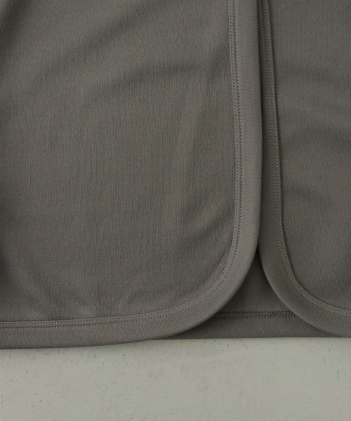 CLEIO（クレイオ）の「【CLEIO】ダンボールカットソーカーディガン DUMBLE CUTSEW CARDIGAN（カーディガン/ボレロ・レディース・アイボリー/チャコールグレー・FREE）」の13枚目の写真