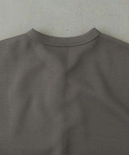 CLEIO（クレイオ）の「【CLEIO】ダンボールカットソーカーディガン DUMBLE CUTSEW CARDIGAN（カーディガン/ボレロ・レディース・アイボリー/チャコールグレー・FREE）」の14枚目の写真