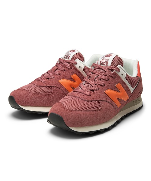 NEW BALANCE(ニューバランス)の「574(スニーカー・レディース・レッド/グレー・22.0cm/22.5cm/23.0cm/23.5cm/24.0cm/24.5cm/25.0cm/25.5cm/26.0cm/26.5cm/27.0cm/27.5cm/28.0cm/28.5cm/29.0cm/30.0cm)」の4枚目の写真