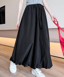 バルーンパステルロングスカート