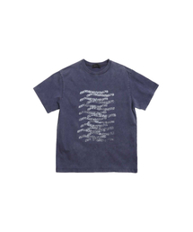 EVDロゴハーフTシャツ(ダークネイビー)(Tシャツ/カットソー EVDロゴハーフTシャツ(ダークネイビー)(Tシャツ/カットソー