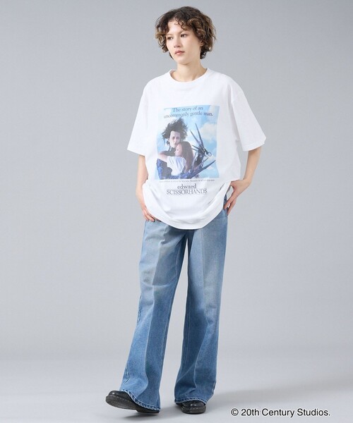 GOOD ROCK SPEED(グッドロックスピード)の「【GOOD ROCK SPEED/グッドロックスピード】EDWARD SCISSORHANDS / Tshirts / エドワード・シザーハンズ / Tシャツ/ユニセックス(Tシャツ/カットソー・メンズ・ホワイト/ホワイト系その他・L/XL)」の3枚目の写真
