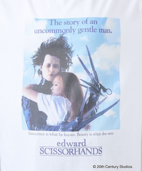 GOOD ROCK SPEED(グッドロックスピード)の「【GOOD ROCK SPEED/グッドロックスピード】EDWARD SCISSORHANDS / Tshirts / エドワード・シザーハンズ / Tシャツ/ユニセックス(Tシャツ/カットソー・メンズ・ホワイト/ホワイト系その他・L/XL)」の6枚目の写真