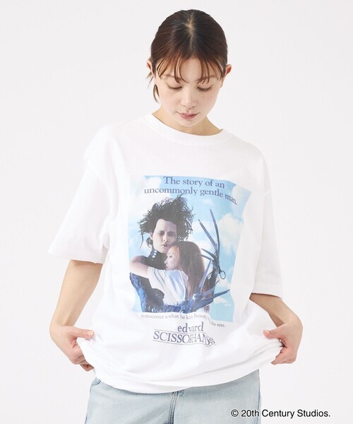 GOOD ROCK SPEED(グッドロックスピード)の「【GOOD ROCK SPEED/グッドロックスピード】EDWARD SCISSORHANDS / Tshirts / エドワード・シザーハンズ / Tシャツ/ユニセックス(Tシャツ/カットソー・メンズ・ホワイト/ホワイト系その他・L/XL)」の8枚目の写真