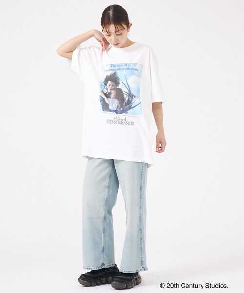 GOOD ROCK SPEED(グッドロックスピード)の「【GOOD ROCK SPEED/グッドロックスピード】EDWARD SCISSORHANDS / Tshirts / エドワード・シザーハンズ / Tシャツ/ユニセックス(Tシャツ/カットソー・メンズ・ホワイト/ホワイト系その他・L/XL)」の9枚目の写真