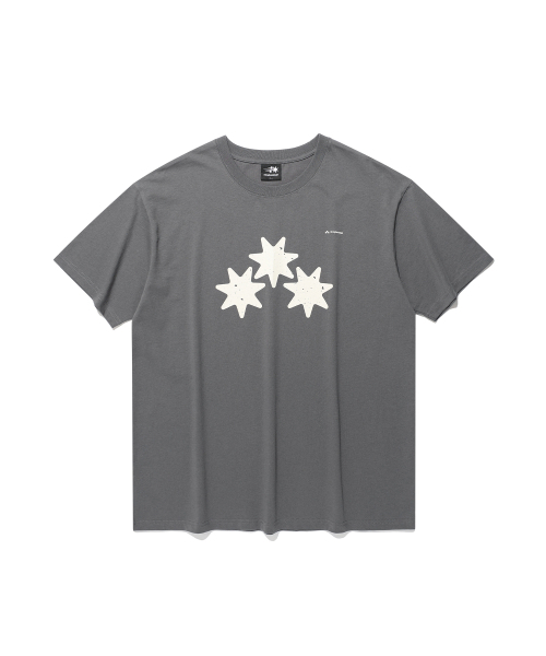 NICE GHOST CLUB(ナイスゴーストクラブ)の「RELIGIOUS SYMBOL TEE_CHARCOAL(NG2GMUT508A)(Tシャツ/カットソー・レディース・チャコール・SMALL/MEDIUM/LARGE)」の4枚目の写真