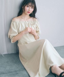 marun（マルン）の「＜大きいサイズ＞２WAYフレアワンピース marun（ワンピース）」