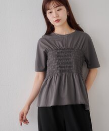 シャーリングロゴTシャツ