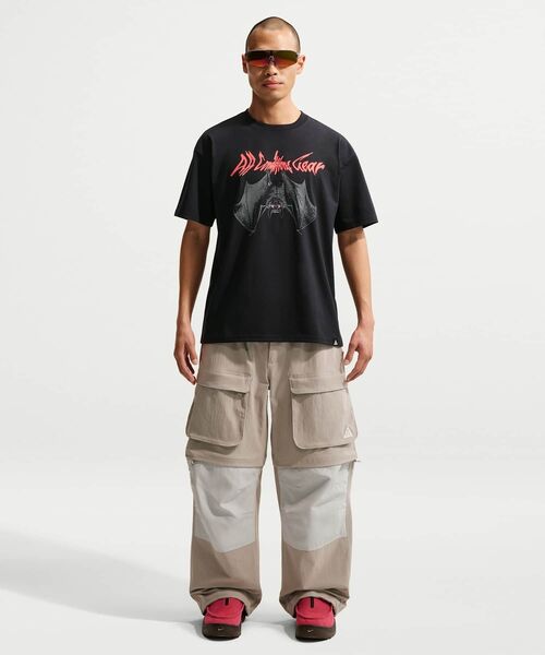 ACG(エィシージー)の「ナイキ ACG メンズ Dri-FIT Tシャツ / Nike ACG Men's Dri-FIT T-Shirt IH1313-010 Black(Tシャツ/カットソー・メンズ・ブラック・2XL/XL/S/M/L)」の4枚目の写真