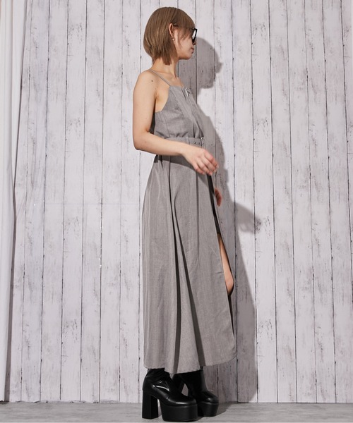 GORGE(ゴージ)の「【再入荷!】《ベルト付き×フロントZIP》オールインワン/カジュアル/春夏秋/全3色(つなぎ/オールインワン・レディース・チャコール/ブラック/モカ・F)」の10枚目の写真