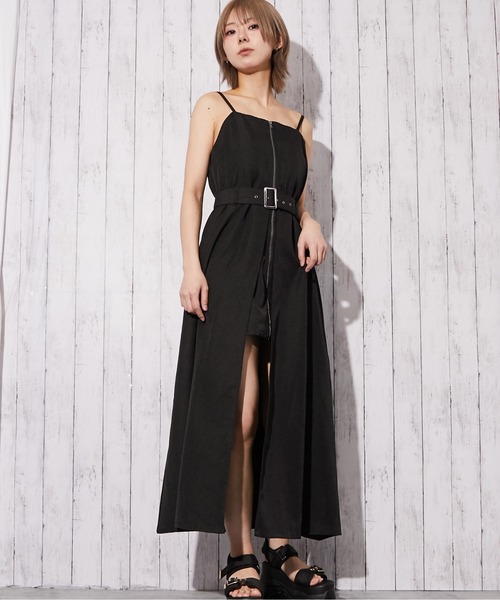 GORGE(ゴージ)の「【再入荷!】《ベルト付き×フロントZIP》オールインワン/カジュアル/春夏秋/全3色(つなぎ/オールインワン・レディース・チャコール/ブラック/モカ・F)」の13枚目の写真