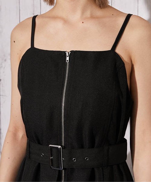 GORGE(ゴージ)の「【再入荷!】《ベルト付き×フロントZIP》オールインワン/カジュアル/春夏秋/全3色(つなぎ/オールインワン・レディース・チャコール/ブラック/モカ・F)」の19枚目の写真
