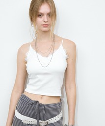 Lace Trim Cup-in Camisole / レーストリムカップインキャミソール