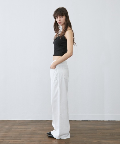 Rohwel(ローウェル)の「Lace Trim Cup-in Camisole / レーストリムカップインキャミソール(キャミソール・レディース・ホワイト/ブラック/その他・FREE)」の11枚目の写真