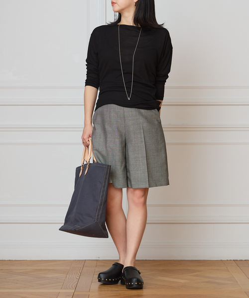IENA LA BOUCLE(イエナラブークル)の「IENA LA BOUCLE シアーフライスプルオーバー(Tシャツ/カットソー・レディース・ブラック/イエロー/ブラウン・FREE)」の12枚目の写真