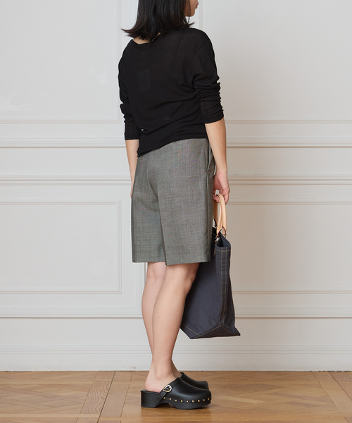 IENA LA BOUCLE(イエナラブークル)の「IENA LA BOUCLE シアーフライスプルオーバー(Tシャツ/カットソー・レディース・ブラック/イエロー/ブラウン・FREE)」の15枚目の写真