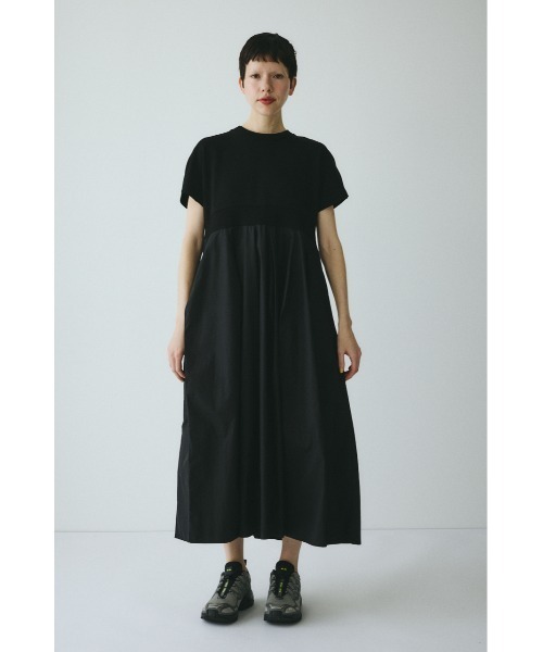 HeRIN.CYE(ヘリンドットサイ)の「Back slit long dress / バックスリットロングドレス(ワンピース・レディース・ライトブルー/ブラック/オフホワイト・FREE)」の3枚目の写真