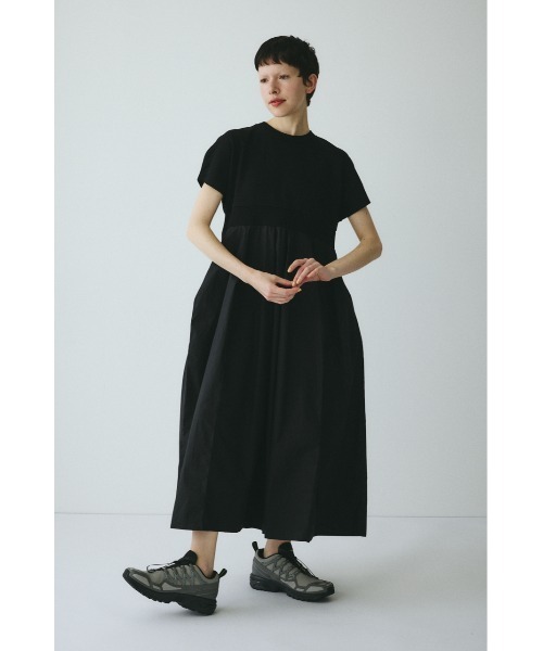 HeRIN.CYE(ヘリンドットサイ)の「Back slit long dress / バックスリットロングドレス(ワンピース・レディース・ライトブルー/ブラック/オフホワイト・FREE)」の7枚目の写真