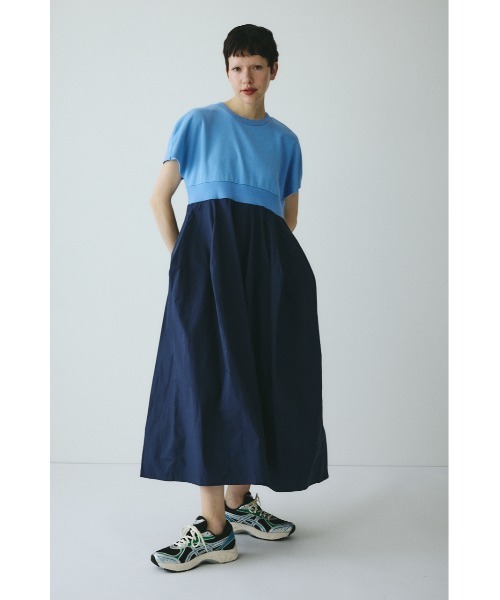 HeRIN.CYE(ヘリンドットサイ)の「Back slit long dress / バックスリットロングドレス(ワンピース・レディース・ライトブルー/ブラック/オフホワイト・FREE)」の11枚目の写真