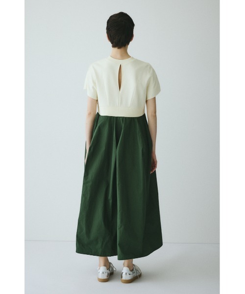 HeRIN.CYE(ヘリンドットサイ)の「Back slit long dress / バックスリットロングドレス(ワンピース・レディース・ライトブルー/ブラック/オフホワイト・FREE)」の17枚目の写真