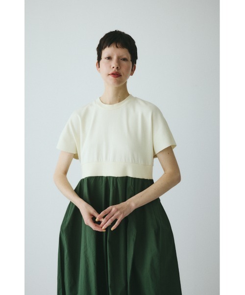 HeRIN.CYE(ヘリンドットサイ)の「Back slit long dress / バックスリットロングドレス(ワンピース・レディース・ライトブルー/ブラック/オフホワイト・FREE)」の18枚目の写真
