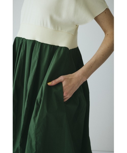 HeRIN.CYE(ヘリンドットサイ)の「Back slit long dress / バックスリットロングドレス(ワンピース・レディース・ライトブルー/ブラック/オフホワイト・FREE)」の21枚目の写真