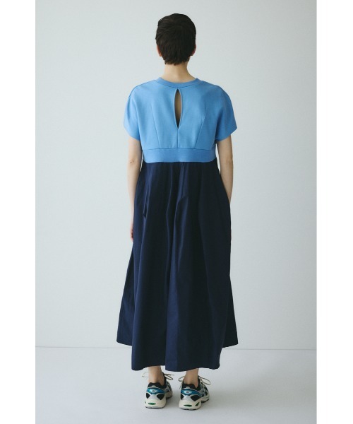 HeRIN.CYE(ヘリンドットサイ)の「Back slit long dress / バックスリットロングドレス(ワンピース・レディース・ライトブルー/ブラック/オフホワイト・FREE)」の13枚目の写真