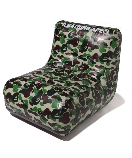 A BATHING APE（アベイシングエイプ）の「ABC CAMO INFLATABLE CHAIR（その他雑貨・メンズ・グリーン・FREE）」の2枚目の写真
