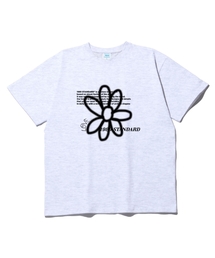 BW FLOWER クールコットンオーバーサイズ半袖(SISSTD-0034) S