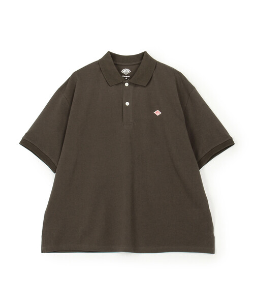 DANTON(ダントン)の「Store-Exclusive Men's Piqué Polo Shirt(ポロシャツ・メンズ・ブラウン/ブラック/オフホワイト/チャコール・S/M/L)」の4枚目の写真