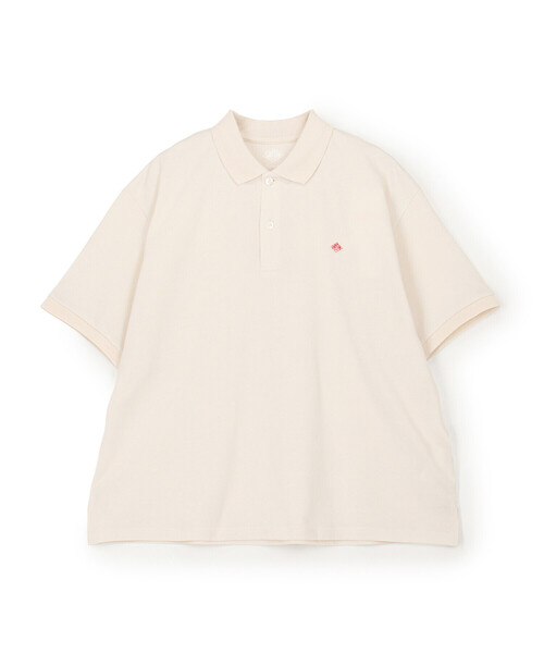 DANTON(ダントン)の「Store-Exclusive Men's Piqué Polo Shirt(ポロシャツ・メンズ・ブラウン/ブラック/オフホワイト/チャコール・S/M/L)」の1枚目の写真