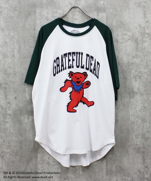 Grateful Dead(グレイトフルデッド)の「GRATEFULDEAD(グレイトフルデッド)オーバーサイズ半袖Tシャツ(Tシャツ/カットソー・メンズ・オフホワイト/ダークグリーン/チャコールグレー/ホワイト系その他2/ホワイト系その他4/ブラック/ホワイト系その他5/ホワイト系その他6/ホワイト系その他7/ベージュ/オレンジ/パープル/ホワイト系その他/ホワイト系その他3・M/L/XL)」の5枚目の写真
