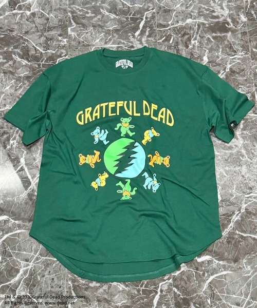 Grateful Dead(グレイトフルデッド)の「GRATEFULDEAD(グレイトフルデッド)オーバーサイズ半袖Tシャツ(Tシャツ/カットソー・メンズ・オフホワイト/ダークグリーン/チャコールグレー/ホワイト系その他2/ホワイト系その他4/ブラック/ホワイト系その他5/ホワイト系その他6/ホワイト系その他7/ベージュ/オレンジ/パープル/ホワイト系その他/ホワイト系その他3・M/L/XL)」の12枚目の写真