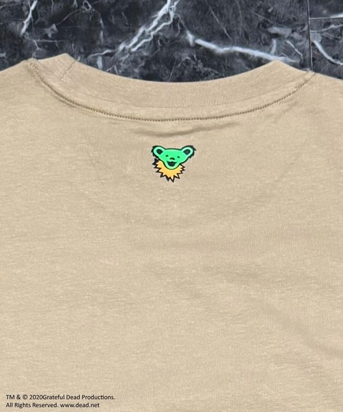 Grateful Dead(グレイトフルデッド)の「GRATEFULDEAD(グレイトフルデッド)オーバーサイズ半袖Tシャツ(Tシャツ/カットソー・メンズ・オフホワイト/ダークグリーン/チャコールグレー/ホワイト系その他2/ホワイト系その他4/ブラック/ホワイト系その他5/ホワイト系その他6/ホワイト系その他7/ベージュ/オレンジ/パープル/ホワイト系その他/ホワイト系その他3・M/L/XL)」の19枚目の写真